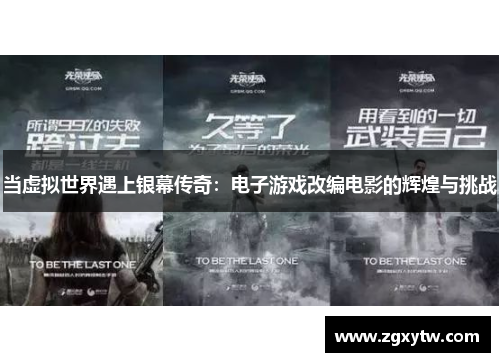 当虚拟世界遇上银幕传奇：电子游戏改编电影的辉煌与挑战